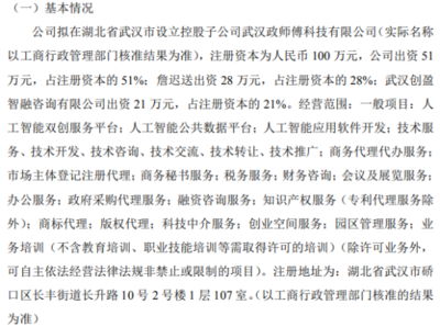 力龙信息拟出资51万设立控股子公司，加码商务代理服务赛道